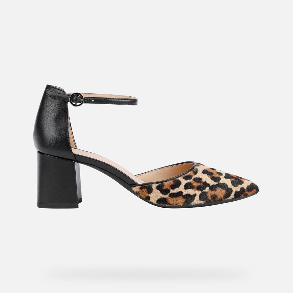 Geox Bayan Stiletto Ayakkabı Siyah - Bigliana - UIW-708263